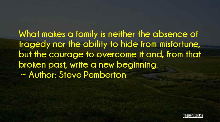 Values And Family Quotes By Steve Pemberton