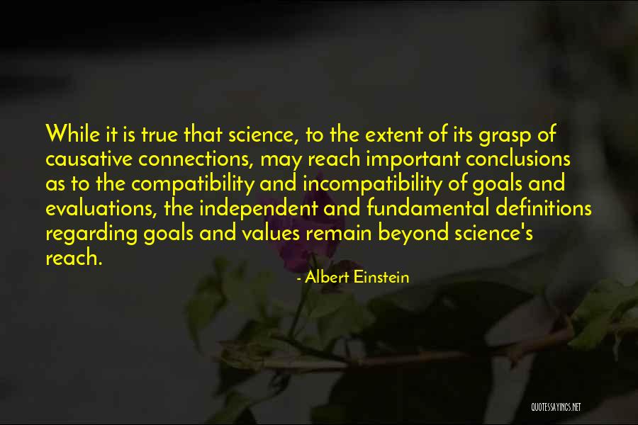 Values And Goals Quotes By Albert Einstein