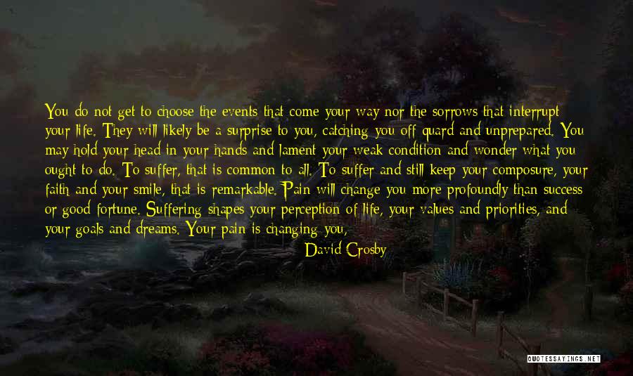 Values And Goals Quotes By David Crosby