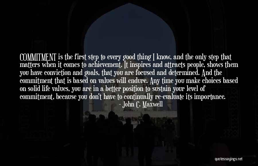 Values And Goals Quotes By John C. Maxwell