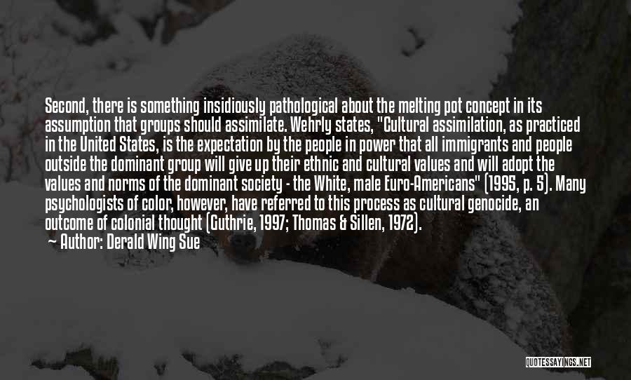 Values And Norms Quotes By Derald Wing Sue