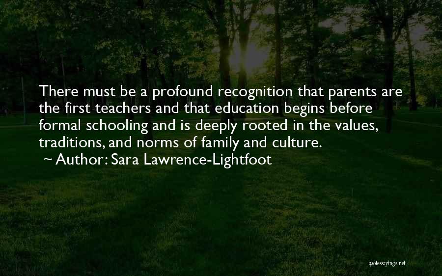 Values And Norms Quotes By Sara Lawrence-Lightfoot
