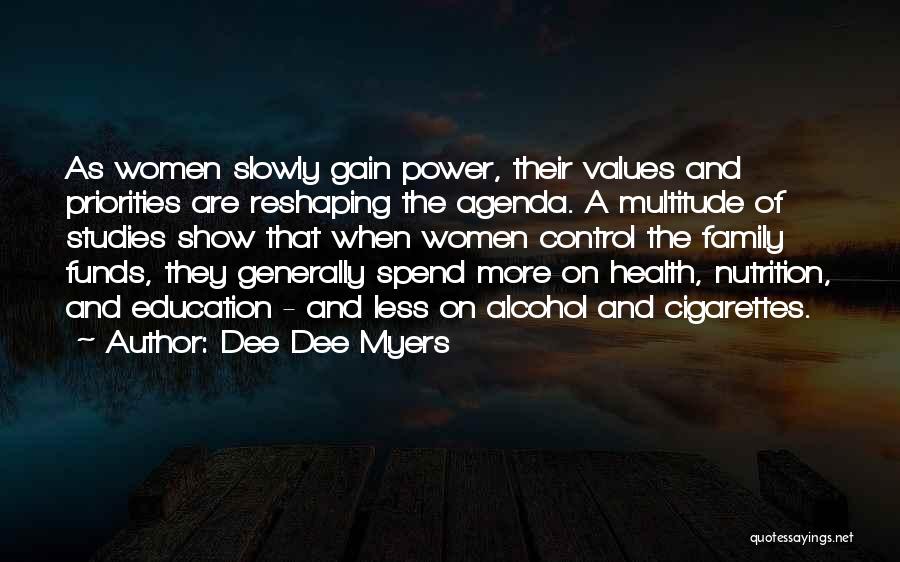 Values And Priorities Quotes By Dee Dee Myers
