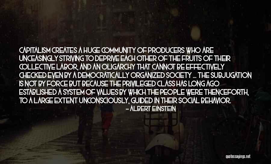 Values And Society Quotes By Albert Einstein