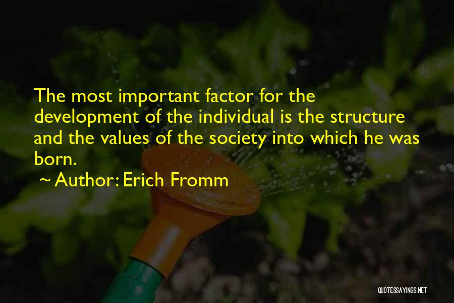 Values And Society Quotes By Erich Fromm