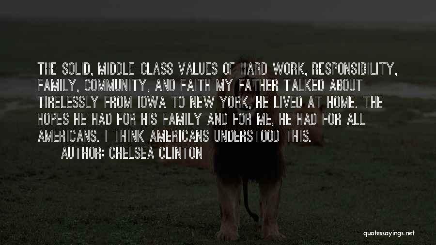 Values At Work Quotes By Chelsea Clinton