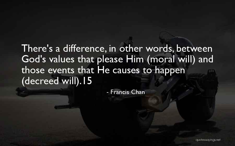 Values Between Quotes By Francis Chan Values Between Quotes By Francis Chan