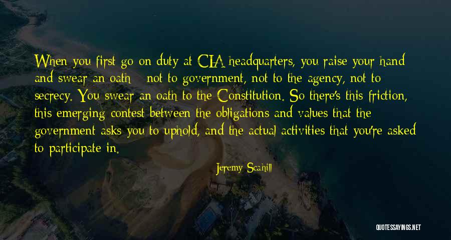 Values Between Quotes By Jeremy Scahill Values Between Quotes By Jeremy Scahill