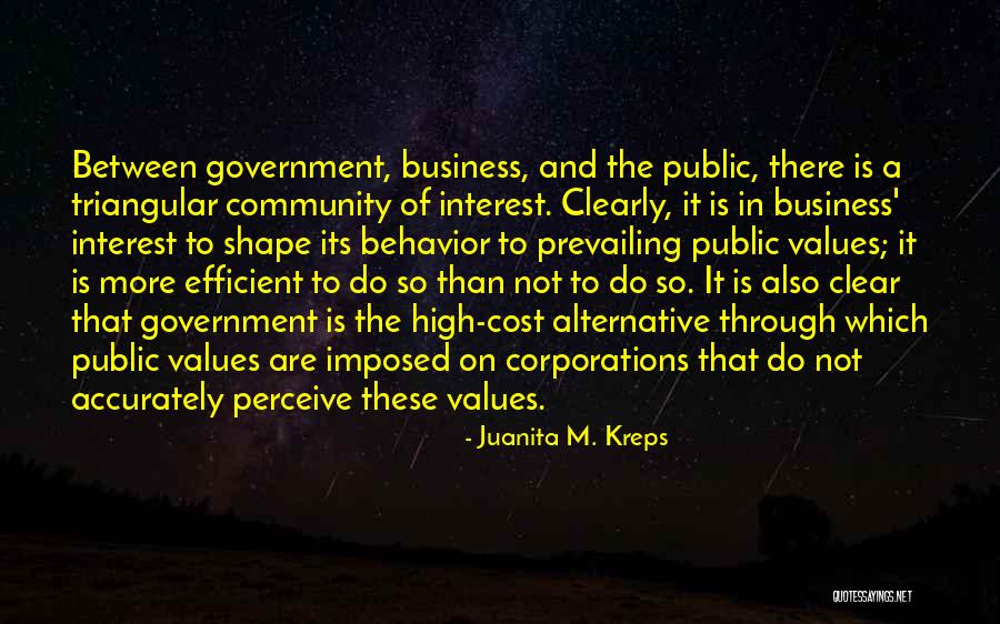 Values Between Quotes By Juanita M. Kreps Values Between Quotes By Juanita M. Kreps