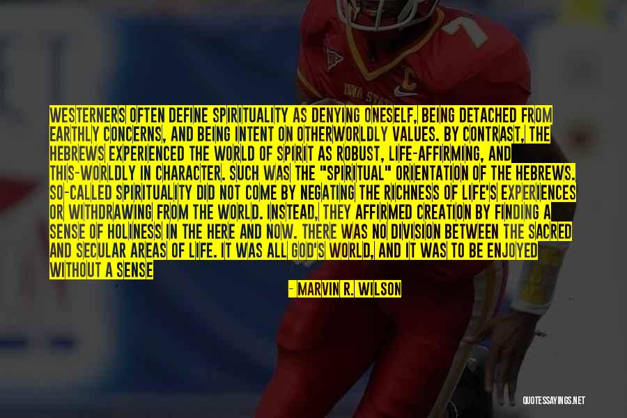 Values Between Quotes By Marvin R. Wilson Values Between Quotes By Marvin R. Wilson