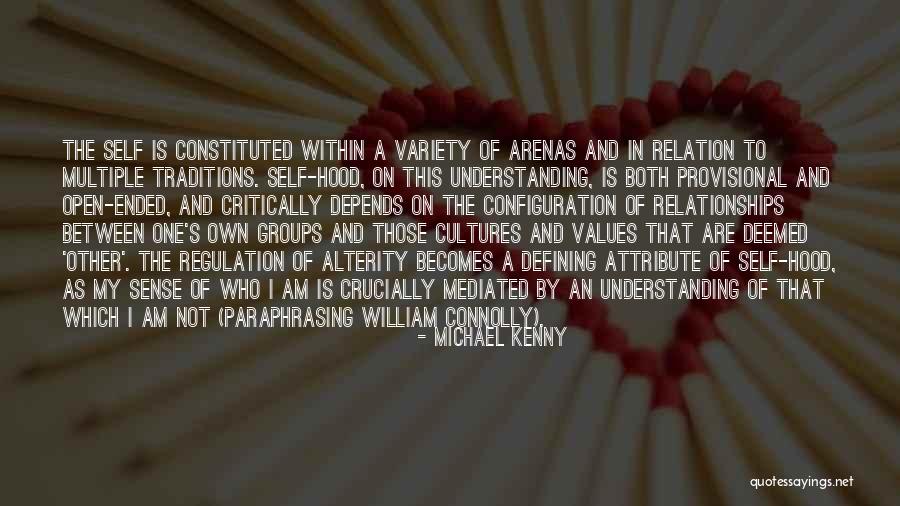 Values Between Quotes By Michael Kenny Values Between Quotes By Michael Kenny