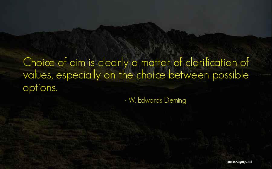Values Between Quotes By W. Edwards Deming Values Between Quotes By W. Edwards Deming