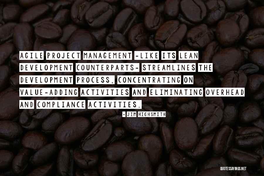 Values Development Quotes By Jim Highsmith Values Development Quotes By Jim Highsmith