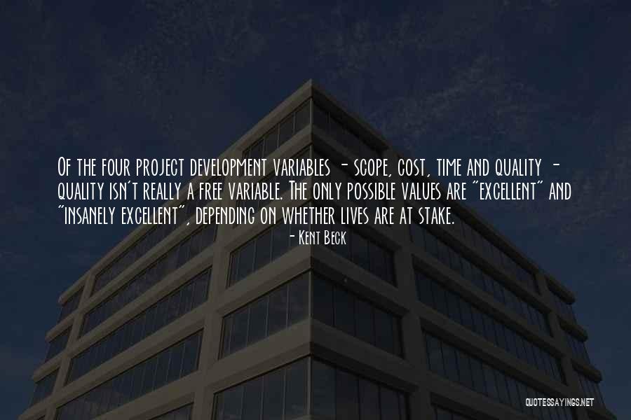 Values Development Quotes By Kent Beck Values Development Quotes By Kent Beck