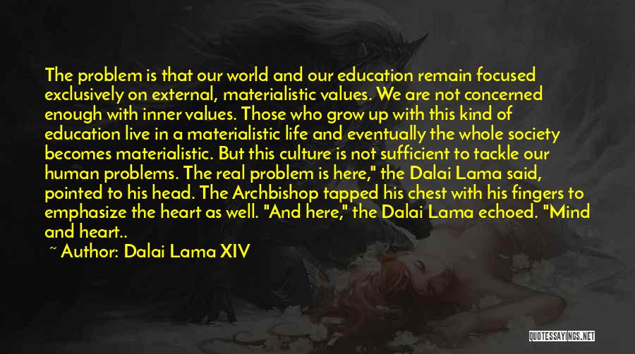 Values Education Quotes By Dalai Lama XIV