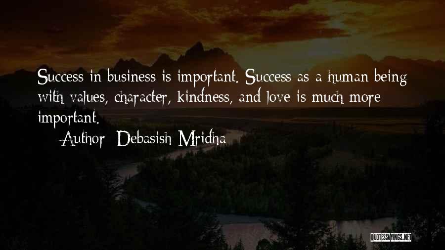 Values In Business Quotes By Debasish Mridha
