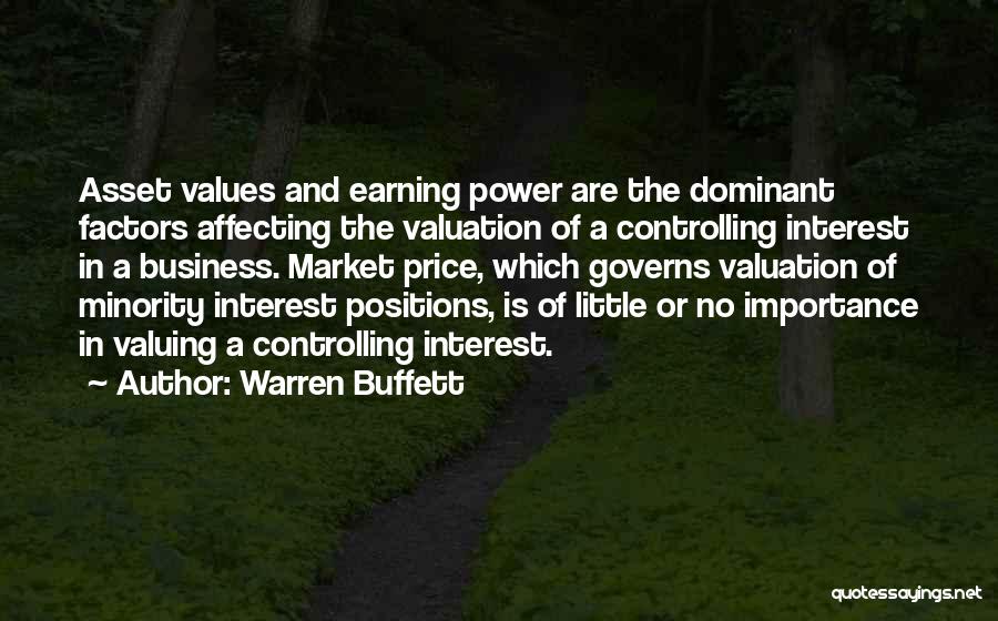 Values In Business Quotes By Warren Buffett