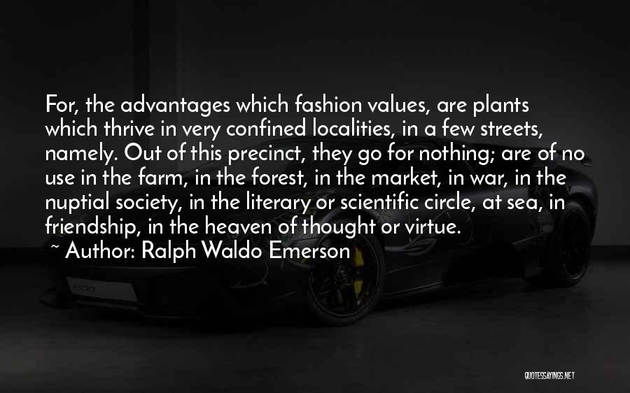 Values Of Friendship Quotes By Ralph Waldo Emerson