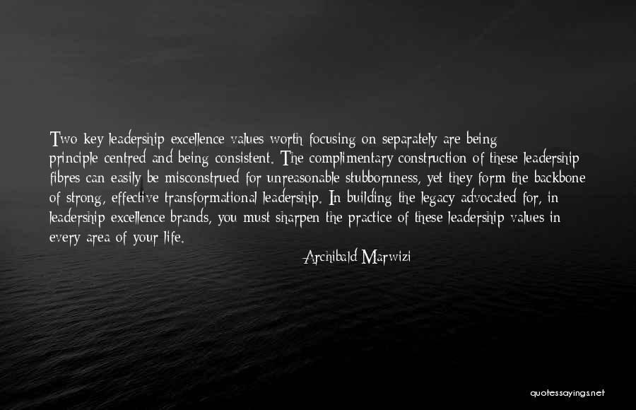 Values Values Quotes Quotes By Archibald Marwizi