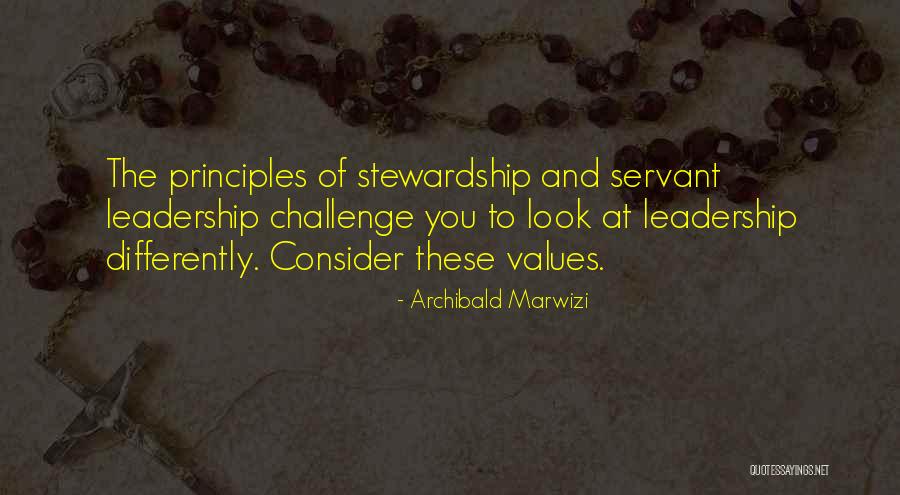 Values Values Quotes Quotes By Archibald Marwizi
