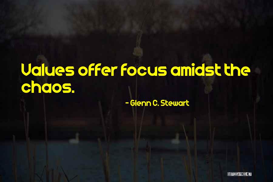 Values Values Quotes Quotes By Glenn C. Stewart