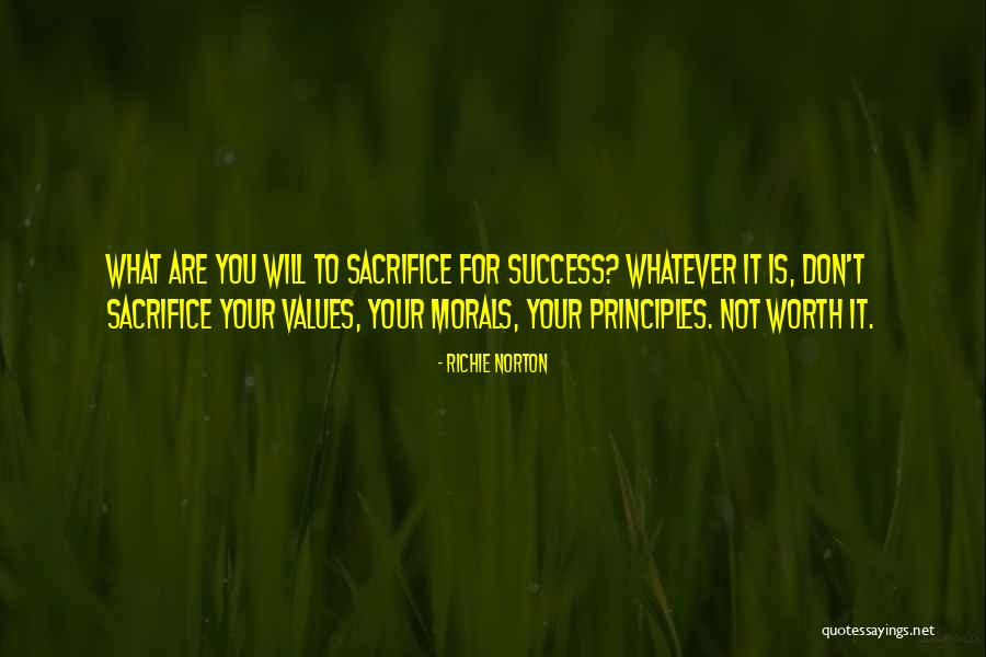Values Values Quotes Quotes By Richie Norton