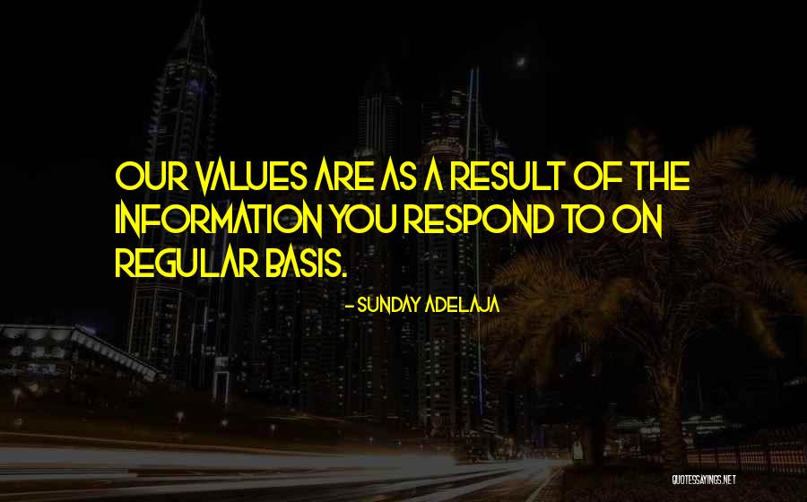 Values Values Quotes Quotes By Sunday Adelaja