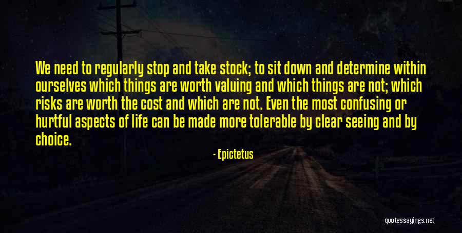 Valuing Things Quotes By Epictetus