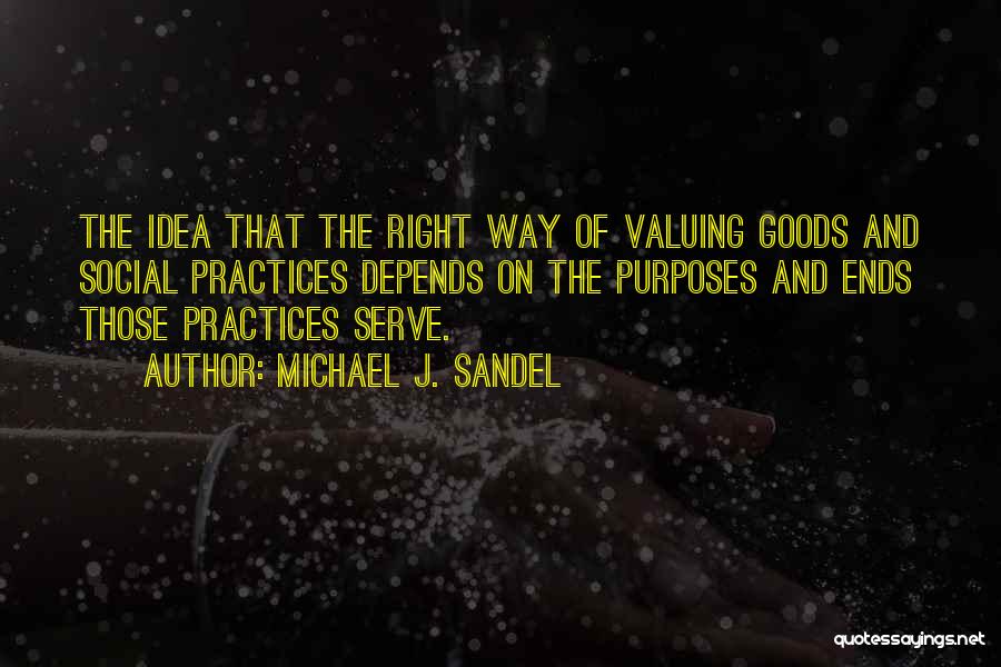 Valuing Things Quotes By Michael J. Sandel