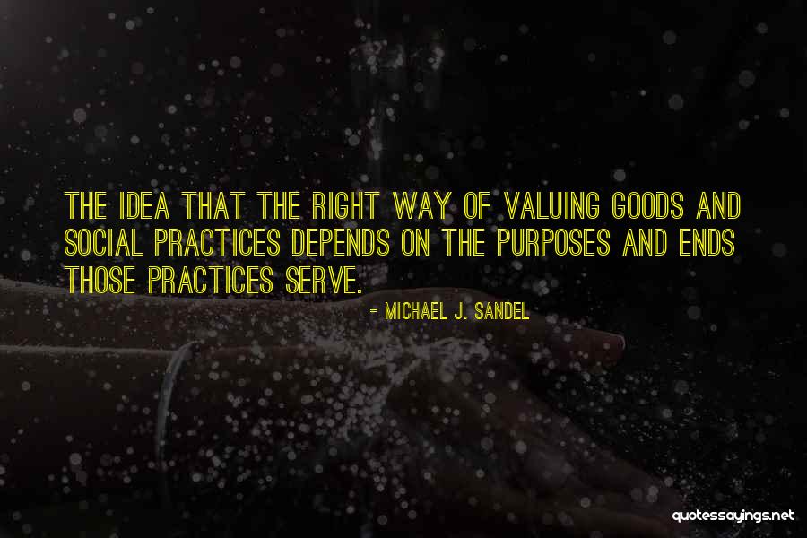 Valuing Things Quotes By Michael J. Sandel