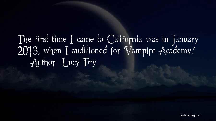 Vampire Academy Quotes By Lucy Fry