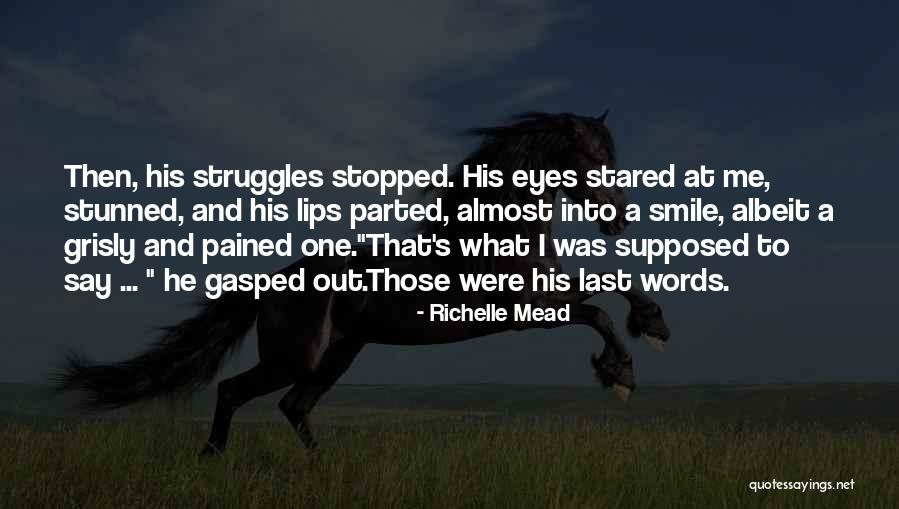 Vampire Eyes Quotes By Richelle Mead