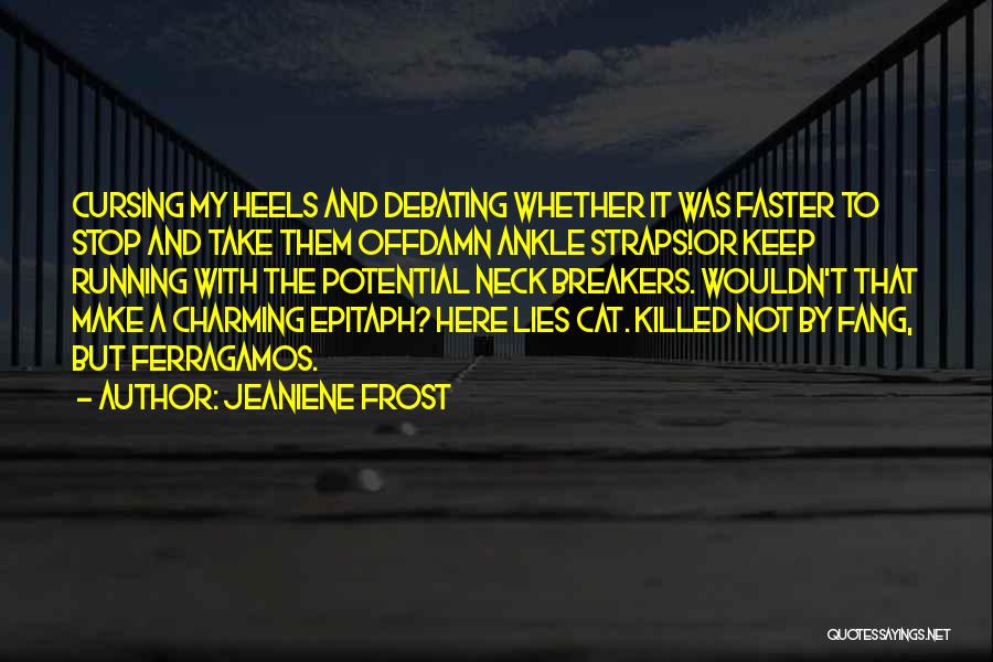Vampire Fang Quotes By Jeaniene Frost