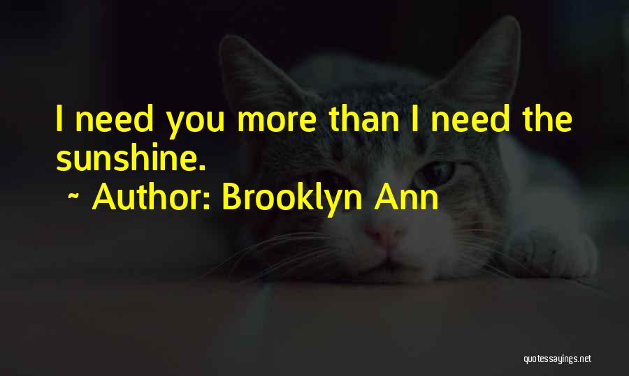 Vampire In Brooklyn Quotes By Brooklyn Ann