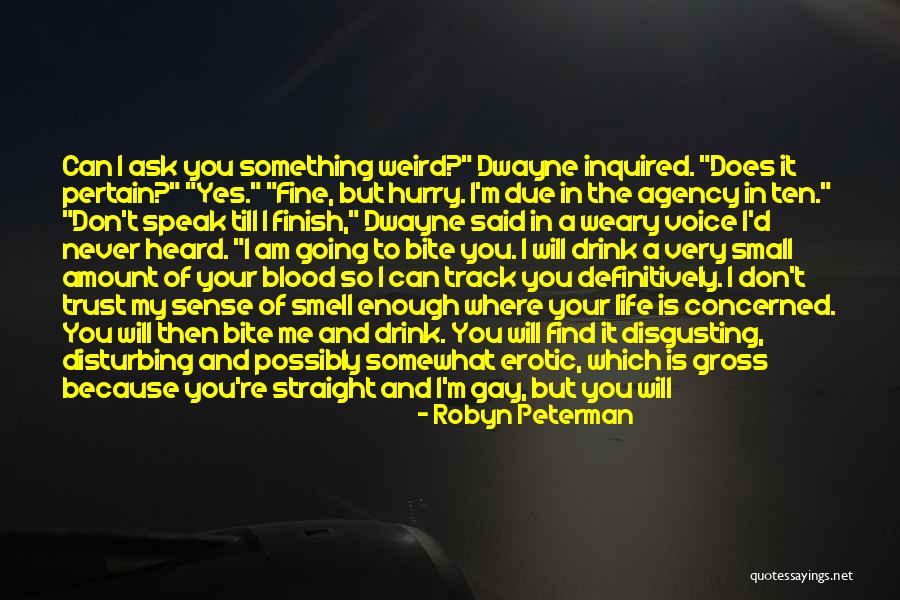 Vampire Joke Quotes By Robyn Peterman Vampire Joke Quotes By Robyn Peterman