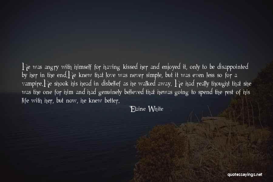 Vampire Love Quotes By Elaine White Vampire Love Quotes By Elaine White