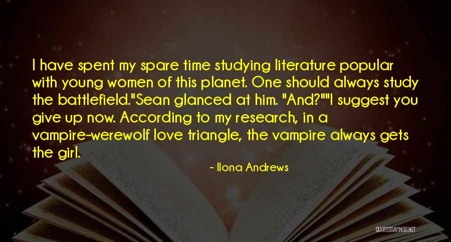 Vampire Love Quotes By Ilona Andrews Vampire Love Quotes By Ilona Andrews