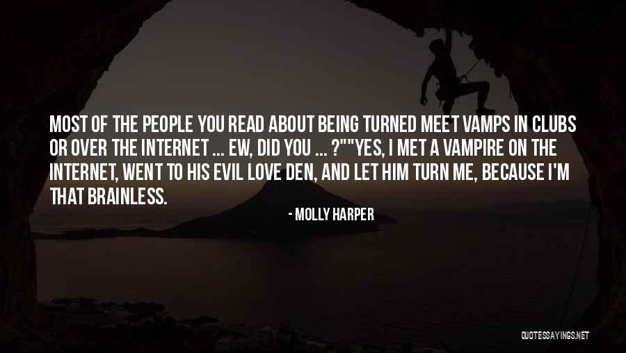 Vampire Love Quotes By Molly Harper Vampire Love Quotes By Molly Harper