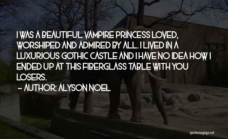 Vampire Quotes By Alyson Noel