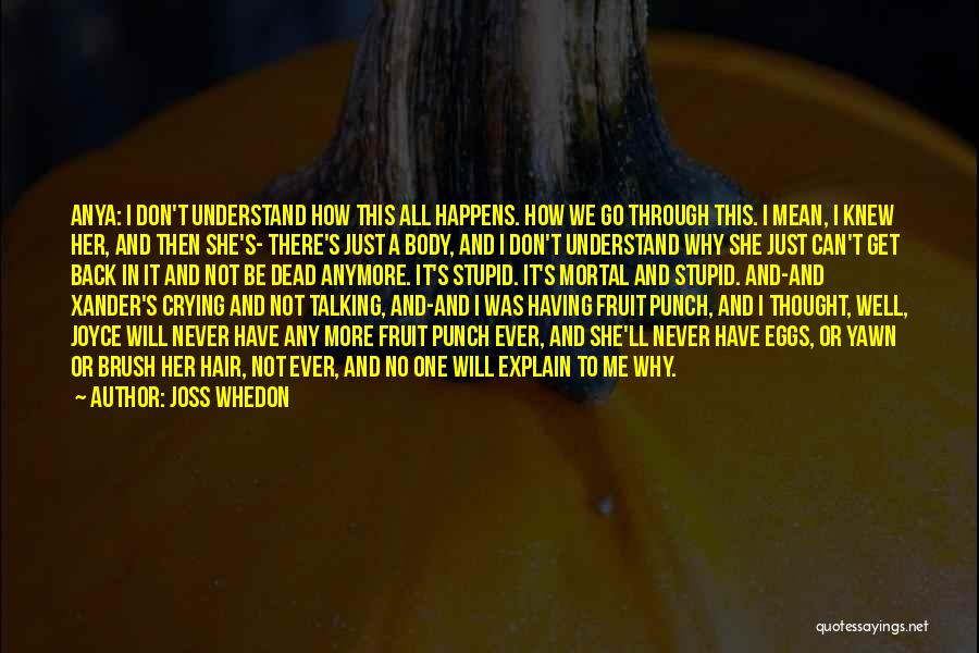 Vampire Slayer Quotes By Joss Whedon