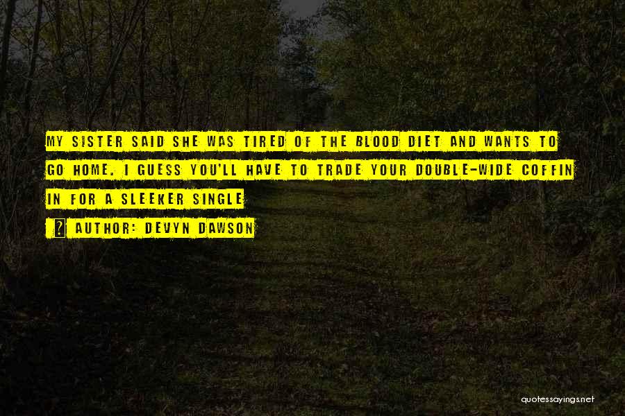 Vampires And Blood Quotes By Devyn Dawson