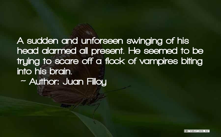 Vampires Biting Quotes By Juan Filloy