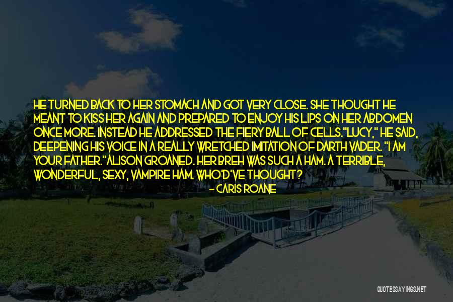 Vampire's Kiss Quotes By Caris Roane Vampire's Kiss Quotes By Caris Roane