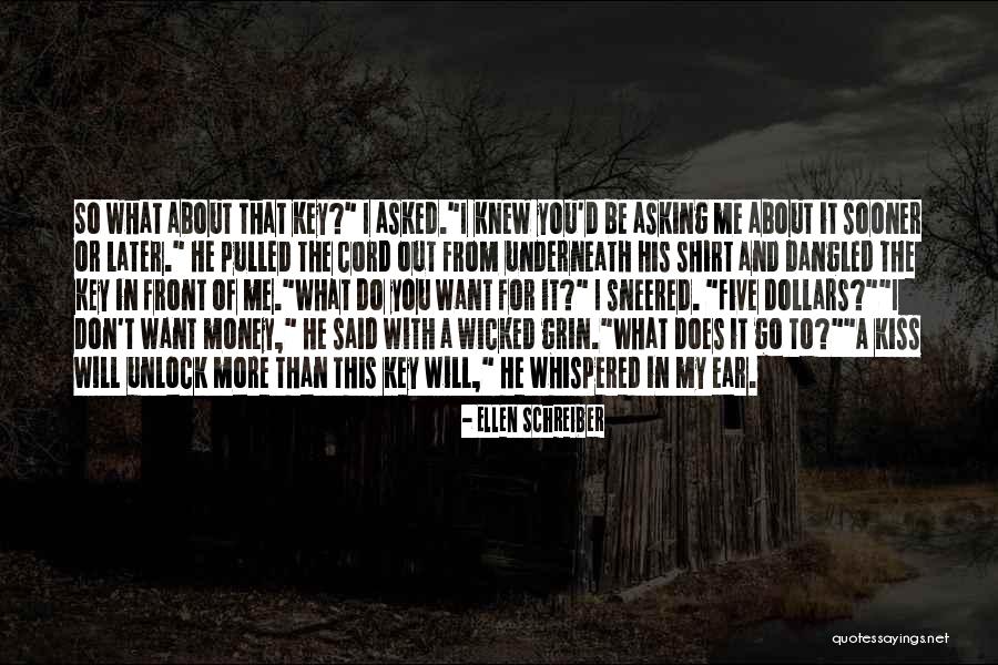 Vampire's Kiss Quotes By Ellen Schreiber Vampire's Kiss Quotes By Ellen Schreiber