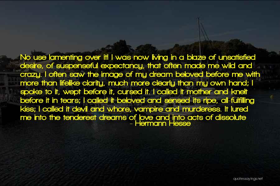 Vampire's Kiss Quotes By Hermann Hesse Vampire's Kiss Quotes By Hermann Hesse