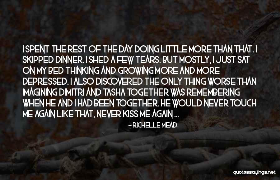 Vampire's Kiss Quotes By Richelle Mead Vampire's Kiss Quotes By Richelle Mead
