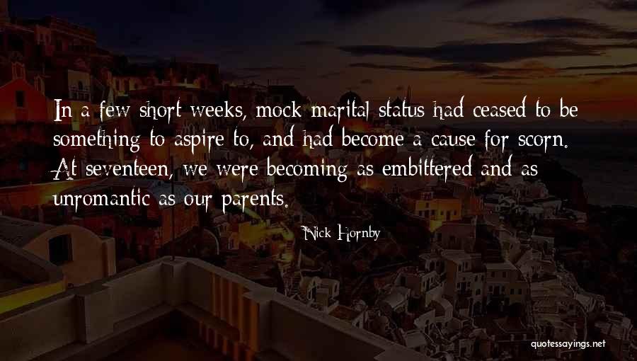 Van De Weyer Kapellen Quotes By Nick Hornby Van De Weyer Kapellen Quotes By Nick Hornby