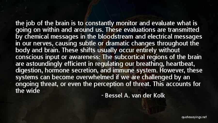 Van Der Kolk Bessel Quotes By Bessel A. Van Der Kolk Van Der Kolk Bessel Quotes By Bessel A. Van Der Kolk