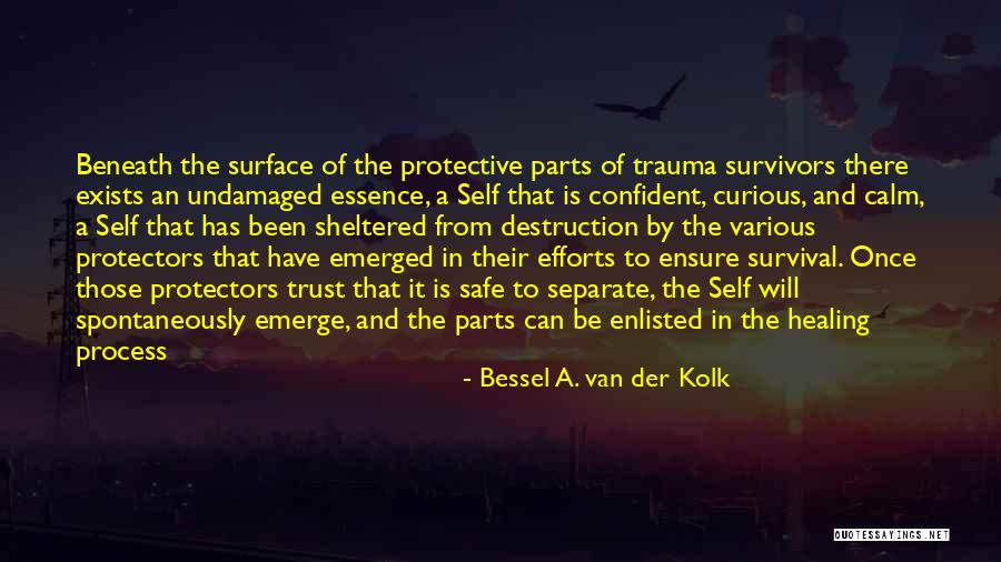 Van Der Kolk Bessel Quotes By Bessel A. Van Der Kolk Van Der Kolk Bessel Quotes By Bessel A. Van Der Kolk