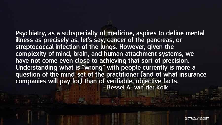 Van Der Kolk Bessel Quotes By Bessel A. Van Der Kolk Van Der Kolk Bessel Quotes By Bessel A. Van Der Kolk